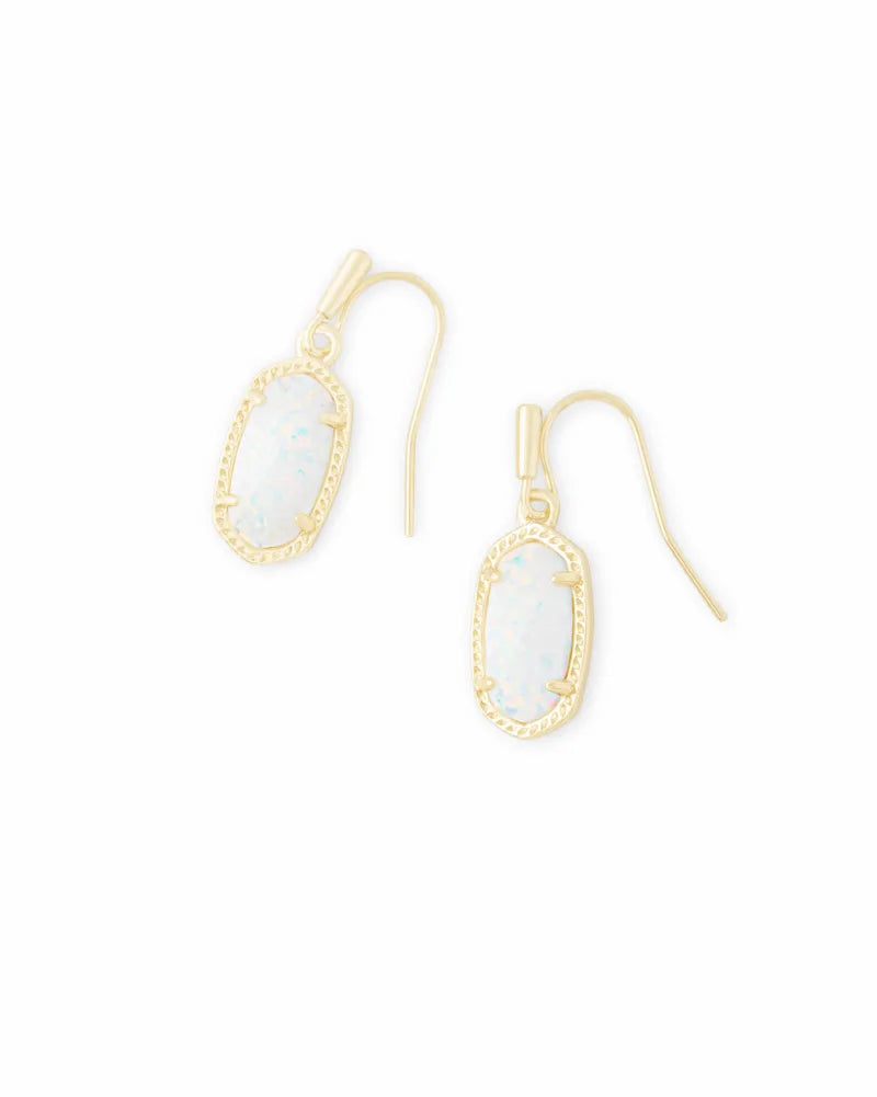 Lee Opal Earrings Jewelry Kendra Scott Gold White Opal  